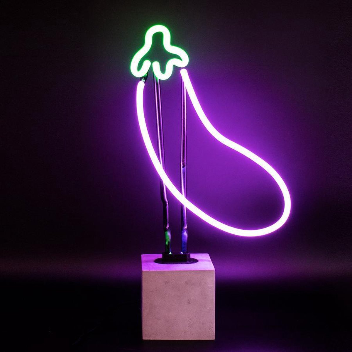 Locomocean-neon op standaard-aubergine