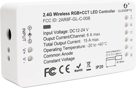Losse Zigbee controller voor RGBWW led strips - Geschikt voor Philips Hue |  bol.com