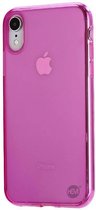 iPhone XR siliconenhoesje roze / Siliconen Gel TPU / Back Cover / Hoesje iPhone XR roze doorzichtig