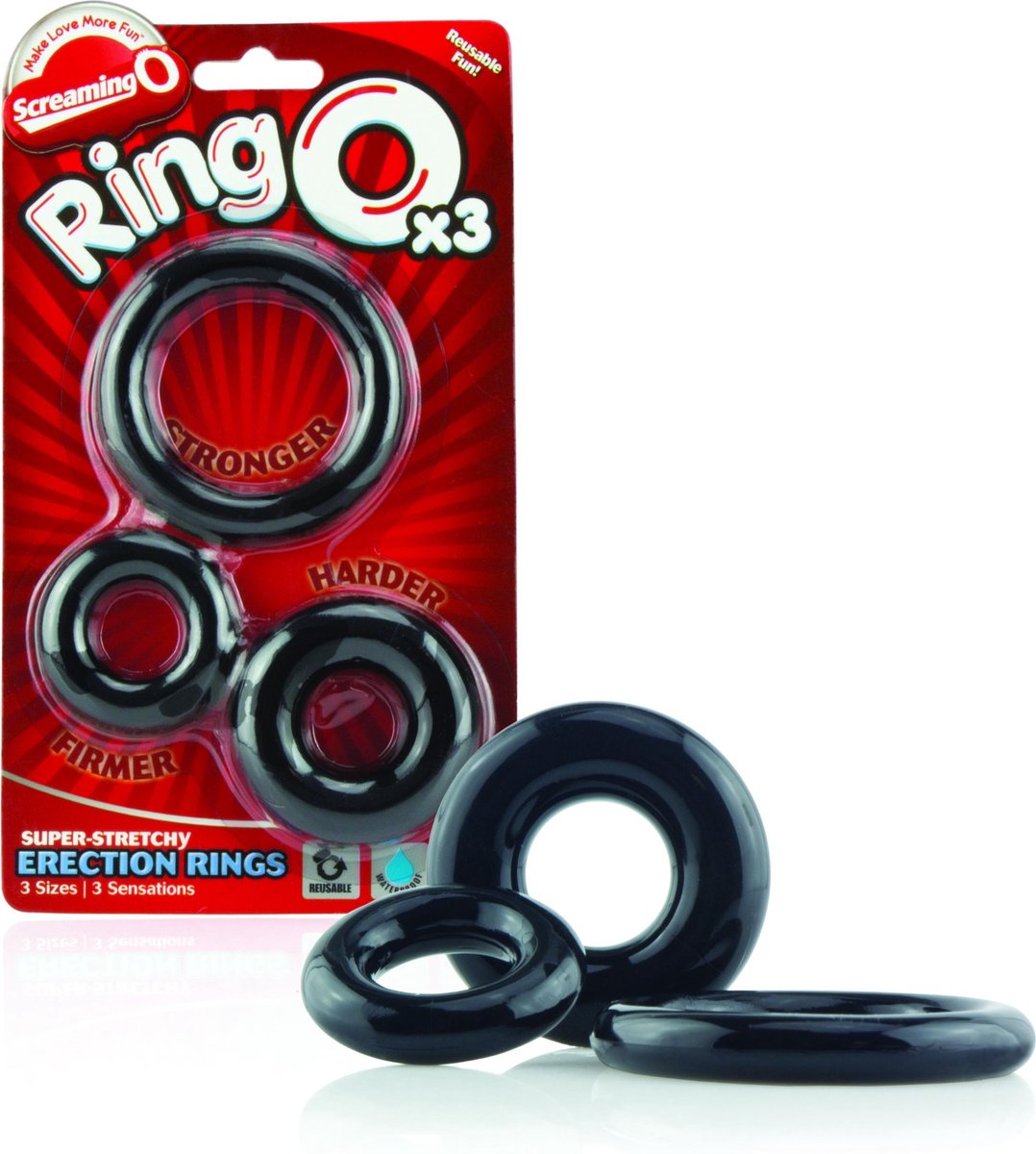 Goedkoopste The Screaming O - RingO 3-Pack