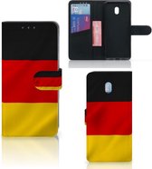 Protecteur Flip Housse Xiaomi Redmi 8A Coque Téléphone Drapeau Allemand