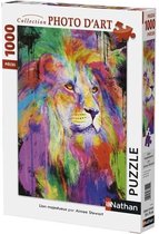 Lion Majestic-puzzel 1000 stks