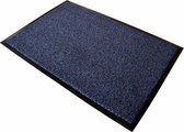 Floortex deurmat Dust Control formaat 60 x 90 cm blauw