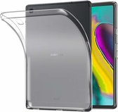 Samsung Galaxy Tab S5e hoes - Soft TPU Back Cover - Transparant