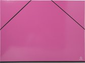 ACROPAQ Tekenmap A2 - 52 x 72 cm, XXL Groot, met Elastieken, Roze