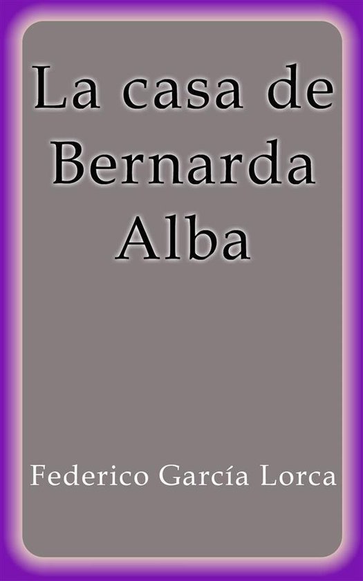La casa de Bernarda Alba - cover