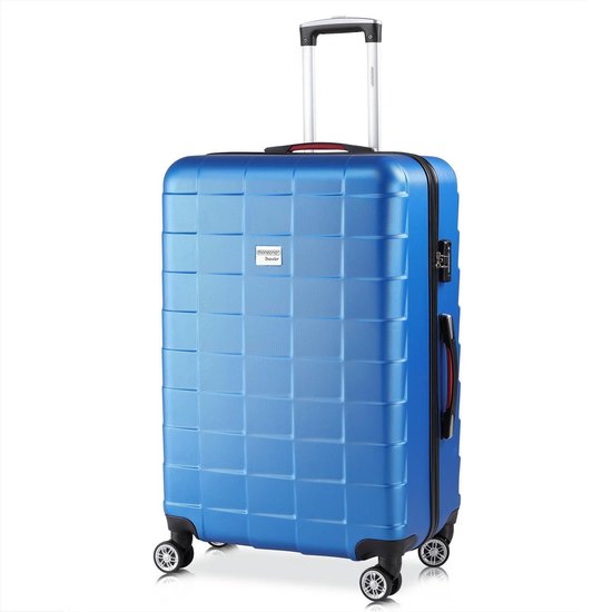 Monzana Exopack hardcase koffer blauw 76x51x30 cm