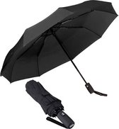 Automatische Stormparaplu - Paraplu – Opvouwbaar & Windproof tot 100km p/u - Ø 95 cm  - Zwart