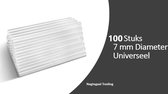 100 stuks Universele Lijmpistool sticks / refills / Patronen - Lijmpatronen / lijm Set - Vullingen - Lijmsticks - 7 mm - 100 Stuks smeltlijm