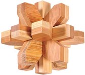 DW4Trading® 3D bamboo puzzel sneeuwvlok