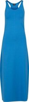 Dames Ladies Long Racer Back Dress blauw