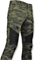 Army Stretch Jeans - Mannen Spijkerbroek - 3020 - Groen