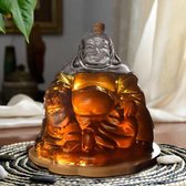MikaMax Boeddha Karaf - Karaf - Whiskey Karaf - Boeddha Beeld - 1 Liter