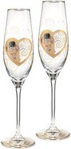 Goebel® - Heart Kiss - Champagne Glasses