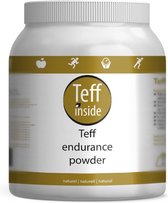 Teff Endurance powder Banaan 1,6 kg - glutenvrije producten - sportvoeding - sportdrank poeder