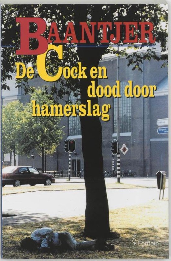 Cover van het boek 'De Cock en dood door hamerslag' van A.C. Baantjer