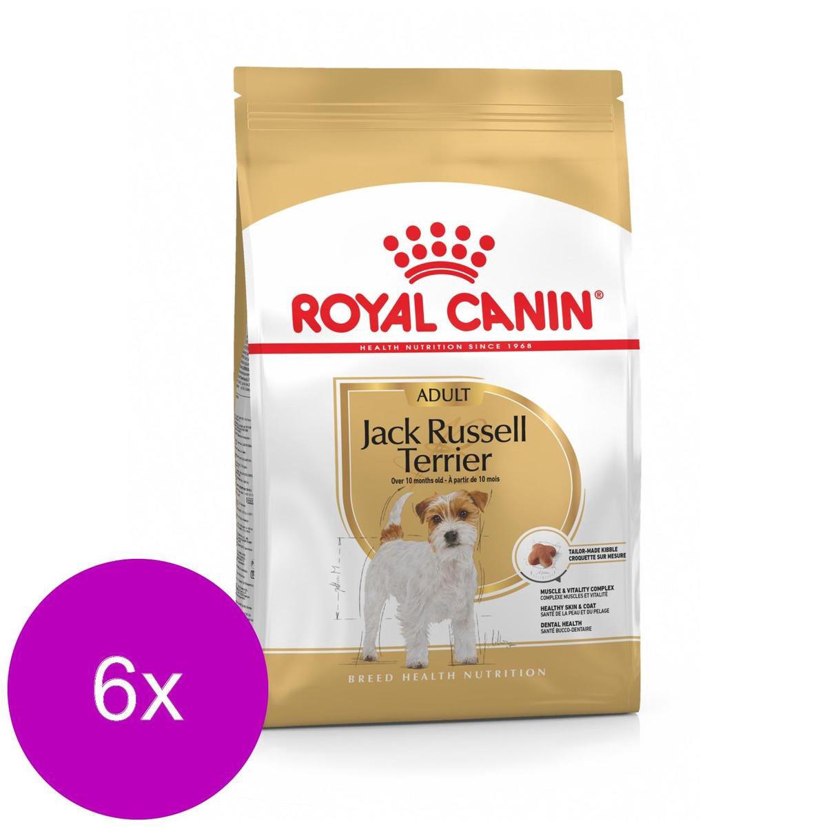 Royal Canin Jack Russell Terrier Adult – Hondenvoer – 6 x 1.5 kg