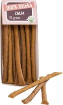 100%-Zalm-sticks-hondensnacks-10 x 50 gram