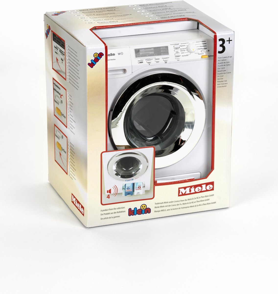 Miele Speelgoed Wasmachine - 17 x 29 cm | bol.com