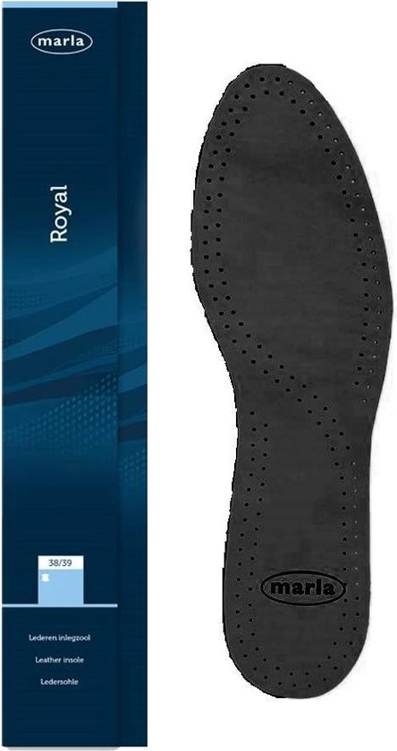 Marla Exclusive Royal Leren Zooltjes Zwart Maat 36/37 | bol.com