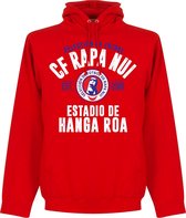 CF Rapa Nui Established Hoodie - Rood - XXL