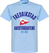 Fredrikstad Established T-shirt - Lichtblauw - XXL