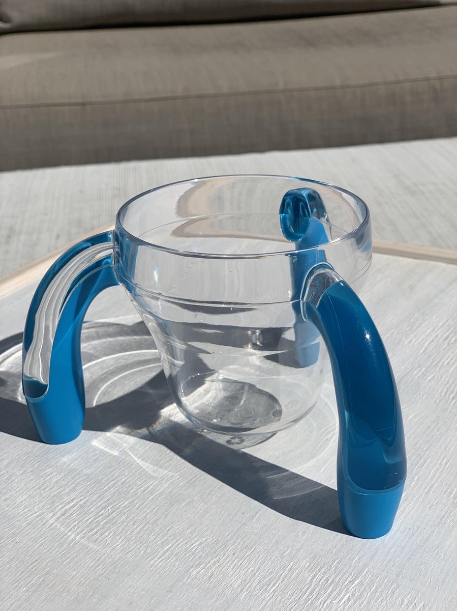 Little Luca Tritan CanDoCup Blauw Oefenbeker met Handvaten CDCTB-1795