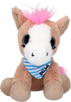Snukis knuffel paard Bella 18 cm