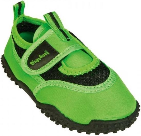 Playshoes waterschoentjes uni neon groen