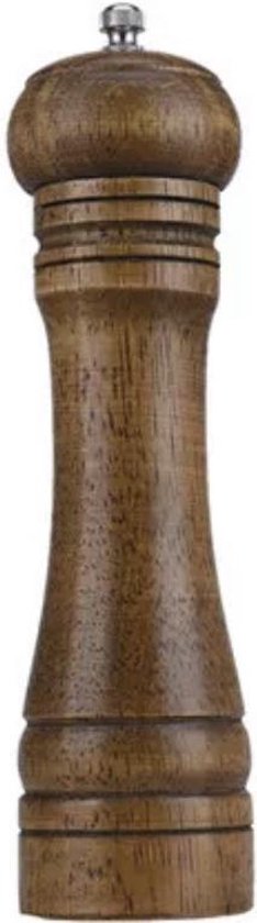 wassen reflecteren Besmettelijke ziekte Luxe grote eikenhouten peper & zout molen 27cm. Zoutmolen & pepermolen van  hout | Horeca | bol.com
