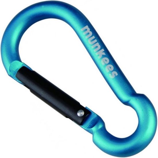 Munkees Lot De 2 Mousquetons En Forme De 8 Porte-clés, Mousquetons à Ressort, Boucle En