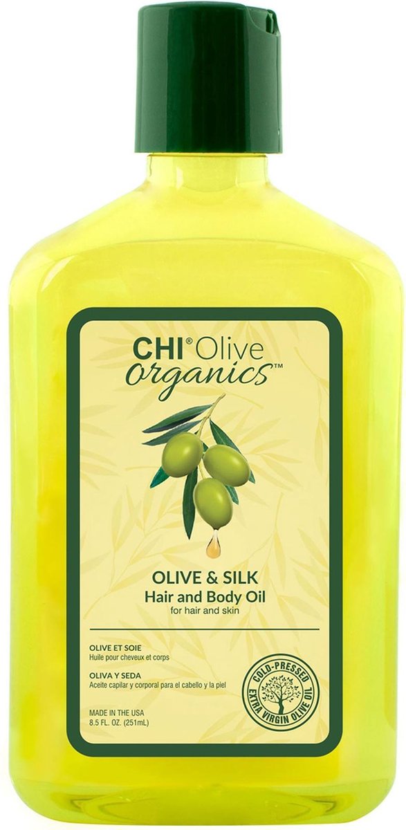 CHI Olive Organics - Olive & Silk Hair and Body Oil 59ml.