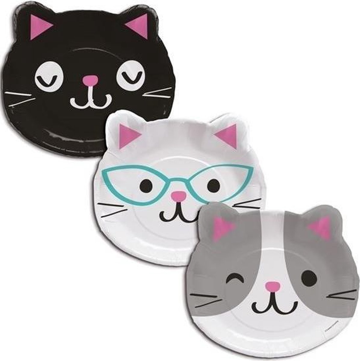 Kit Déco anniversaire thème chat - Vaisselle Jetable pas cher