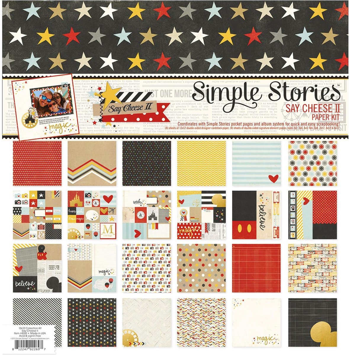 Simple Stories: Say Cheese II Paper Kit (SAY4300)