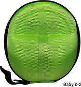 Banz - Hoes voor geluiddempende oorbeschermers - Hear no Blare - Lime - maat Onesize (0-2yrs)