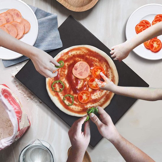 Pierre à Pizza - pierre pour la cuisson des pizzas à pizza - qualité premium - four - barbecue - pizza BBQ