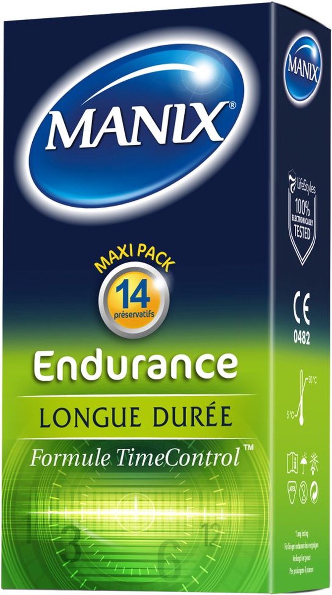 Manix Endurance Maxi Pack 14 Préservatifs | bol.com