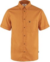 FJALLRAVEN Övik travel-shirt  Oranje - Heren - Maat S