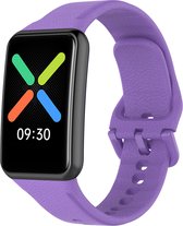 Bracelet en Siliconen YONO adapté pour Oppo Watch Free - Violet