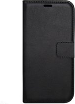 LC.IMEEKE Kunstleren Book Case Portemonnee Pasjes Hoesje Geschikt voor Huawei P40 Pro - Zwart