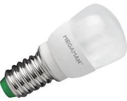 Megaman LED T-Lamp. (koelkast lampje) - 2W / DIMBAAR Fitting E14