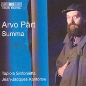 Tapiola Sinfonietta - Pärt: Summa/Festina Lente For String Orch (CD)