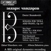 Zahari Tchavdarov & Albena Zaharieva - Sonata For Viola And Piano (CD)