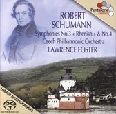 Czech Philharmonic Orchestra, Lawrence Foster - Schumann: Symphonies Nos.3 & 4 (Super Audio CD)