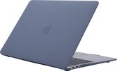 Mobigear Laptophoes geschikt voor Apple MacBook Air 13 Inch (2018-2020) Hoes Hardshell Laptopcover MacBook Case | Mobigear Cream Matte - Lavender Grey - Model A1932 / A2179 / A2337 | Grijs