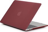 Mobigear Laptophoes geschikt voor Apple MacBook Pro 16 Inch (2019-2020) Hoes Hardshell Laptopcover MacBook Case | Mobigear Matte - Bordeaux Rood - Model A2141