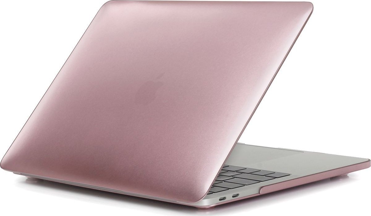 Mobigear Metallic Case geschikt voor Apple MacBook Pro 15 inch A1398 (2012-2015) Hoes Hardshell MacBook Case - Roségoud