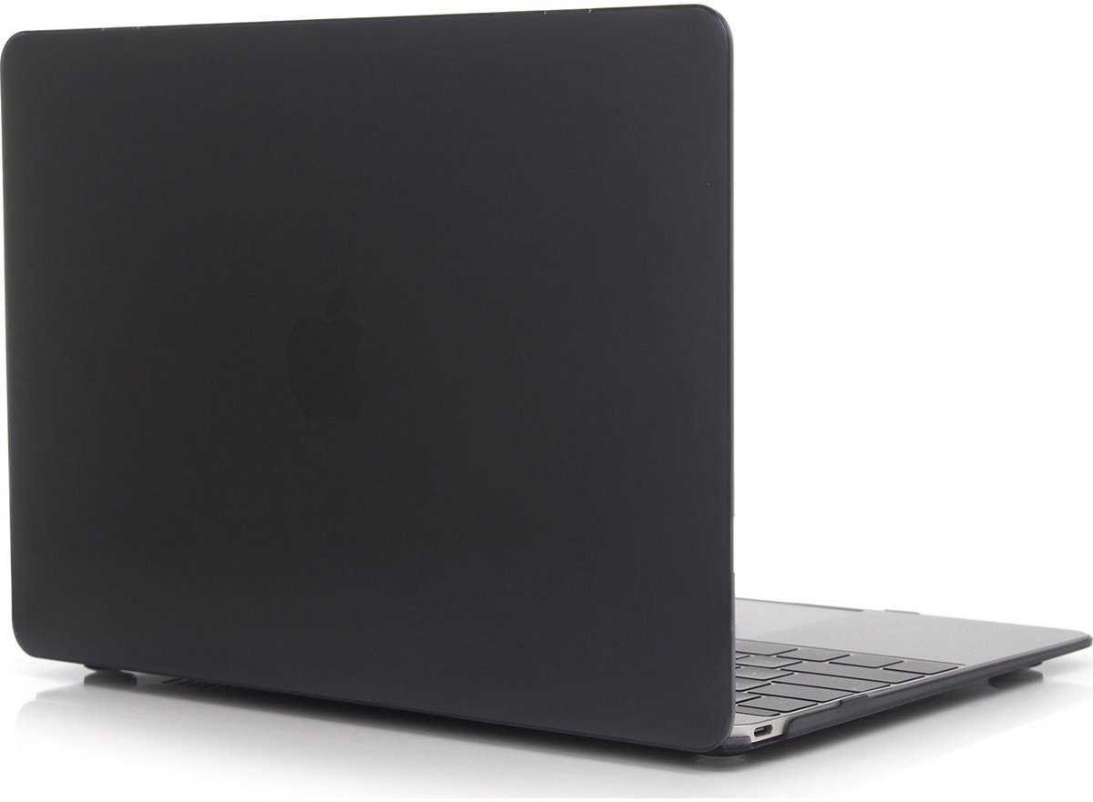 Mobigear Laptophoes geschikt voor Apple MacBook Pro 14 Inch (2021-2024) Hoes Hardshell Laptopcover MacBook Case | Mobigear Glossy - Zwart - Model A2442 / A2779 / A2918 / A2992 / A3401