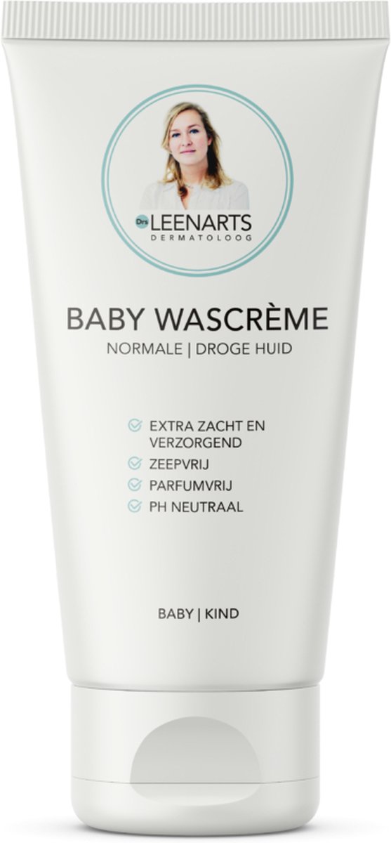 Drs Leenarts Baby Wascrème - Babyverzorgingsproducten - Douchegel - Zeepvrije Wasgel Baby - Huidverzorging - 150ml