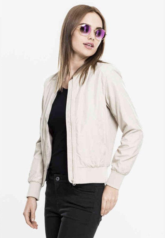 Urban Classics - Light Bomber jacket - XL - Creme